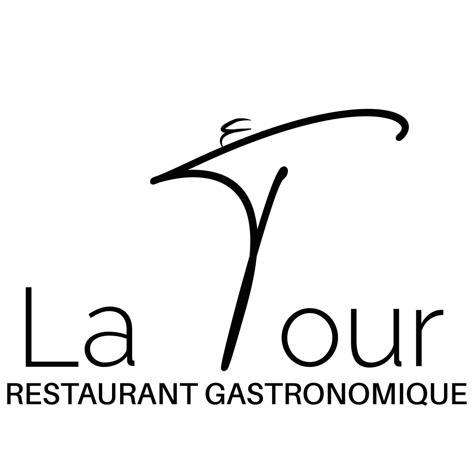 restaurant gastronomique la tour Logo menus